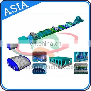 Huge And Difficult Inflatable Obstacle Course Playground With Different Levels thumbnail-2
