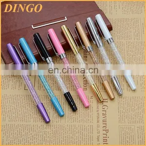 Manufacture Wholesales High Quality Custom Logo Metal Ball Pen Advertising Promotional Crystal Pen thumbnail-1