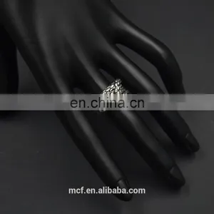MCR-0053 Wholesale Latest Silver Magic Ring for Men thumbnail-1