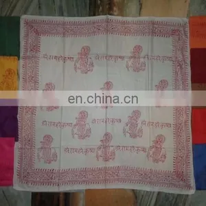 SQUARE SCARVES WITH HINDU GODS PRINS PRAYER 100 PCS thumbnail-1