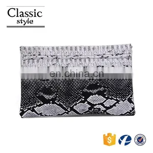 CR High Reputation Supplier Snake Skin Envelope Pattern Customized Top Quality Leather Bags Wholesale in Egypt thumbnail-3