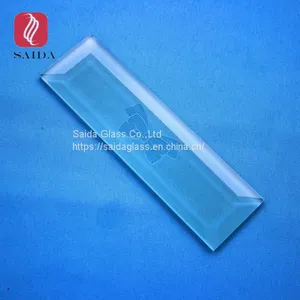 Custom Beveled Glass Craft Piece Oval Round thumbnail-4