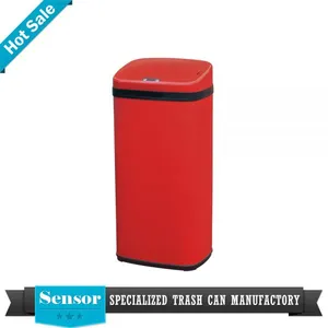Factory Direct Eco-friendly Touchless Automatic Sensor 30L Garbage Bins Stainless Steel Trash Can Color Silver Sensor Waste Bin thumbnail-3