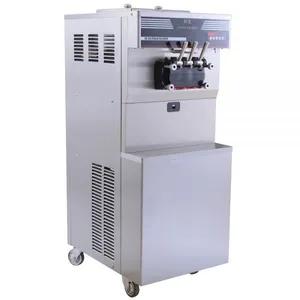 Mix 3 Flavors Soft Ice Machine Automatic Clearing System thumbnail-1