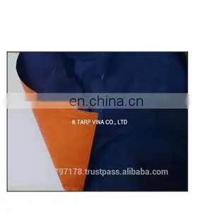 Orange/D.Blue PE Tarpaulin Made in Vietnam, Korean Standard thumbnail-1