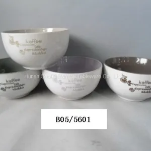 Promotional Sweet Carton Decal Ceramic Bowl for Food Container thumbnail-1