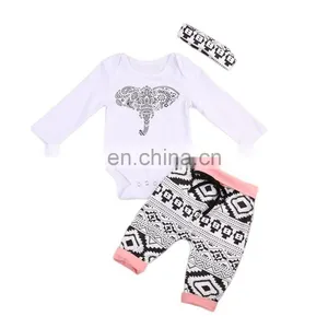 Baby Clothes Cotton Baby Clothes Romper Baby Clothes Set thumbnail-1