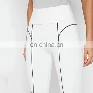 LAITE TR2017 Ins Hot Sales Women New Styles Fashion Stripe Sexy Pants Ladies Reflection Bodycon Trousers Women Clothing thumbnail-2