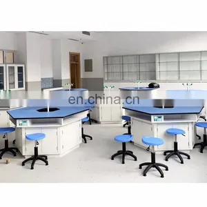 School Laboratory Furniture Work Bench Computer Lab Furniture Table thumbnail-6