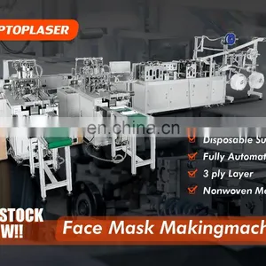 China Low Cost Disposable Surgical Face Masks Making Machine /Medical Masks Machine for Sale thumbnail-2
