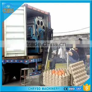 Recycling Paper Egg Tray Production Line , Egg Carton Making Machine With a Discount thumbnail-6