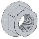 STEEL HEX FLANGE NUTS ISO 4161/ HEXAGON NUTS WITH FLANGE DIN6923/ASME B 18.2.4.4M thumbnail-1