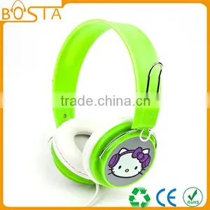 Hot Fashion Stylish on Sale Popular KT Style Green Headphone thumbnail-2