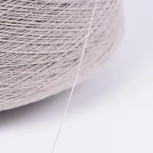 Manufacturers Supply Ne7s Light Gray 40/60 TC Polyester Cotton Yarn for Gloves thumbnail-5