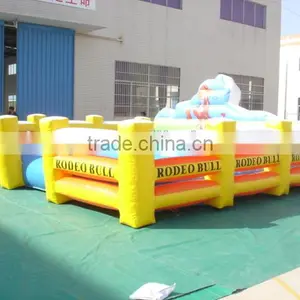 Best Selling Inflatable Bounce Round Cheap Bounce Houses Painting Platform thumbnail-6