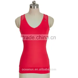 100% Nylon Knit Womens Tank Top thumbnail-3