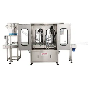 Hot Sale Plastic Lids Caping Tightening Machine Lubricant Oil/cooking Oil/ Urea Automatic Capping Machine With Lid Loader thumbnail-2