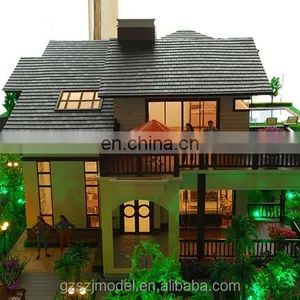 Model Product Model Miniature House ,handmade Architectural Villa Model thumbnail-2