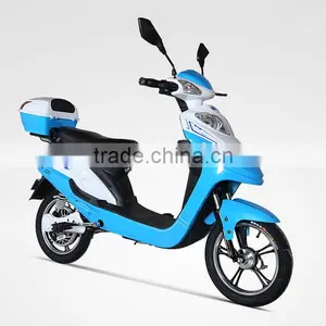 City Fashionable 48V 350W Mini Classic Electric Scooter With Pedals for Lady thumbnail-2