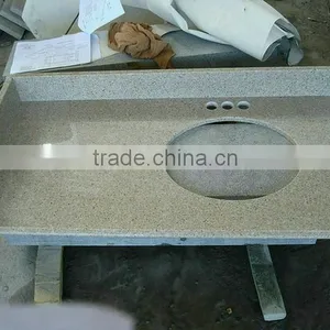 Best Selling Products 2016 Wooden Bathroom Granite Vanity Tops thumbnail-6