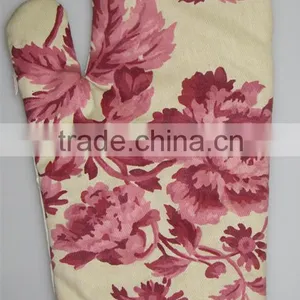 Printed Twill Safety Kitchen Microwave Oven Glove thumbnail-1