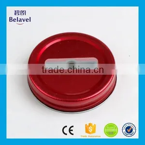 Hot Sale Gold Tinplate Metal Screw Lid for Mason Jars thumbnail-4