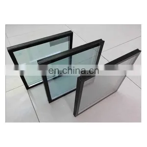 Insulated Tempered Aluminum Sliding Window Office Double Curved Glazed Square Meter Low-E Glass thumbnail-2