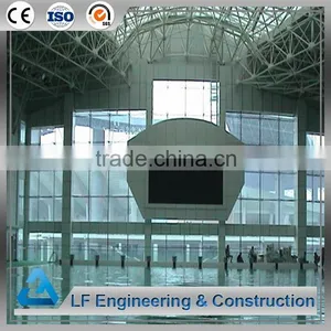 Profiled Steel Structure Sheet Swimming Pool Cover thumbnail-3