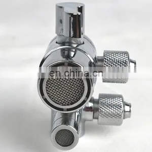 PATENT 1/4 Water Splitter Valve 3 Infall and 3 Way Out Diverter Valve thumbnail-3