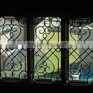 Wooden Iron Window Grill Color thumbnail-1