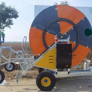 Agricultural Reel Hose Irrigation Machinery With Multi-sprinkler Truss Type thumbnail-5