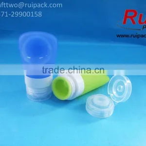 38ml 60ml Silicone Bottles With Sucker for Hand Soap/shampoo, Reuse Silicone Travel Bottles thumbnail-5