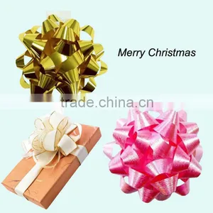 Red Ready Made Satin Ribbon Bow With Sticky Pad for Invitation thumbnail-1