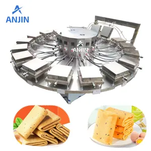 Automatic Crunchy Macau Phoenix Egg Roll Making Machine Folded Roll Making Machine thumbnail-1