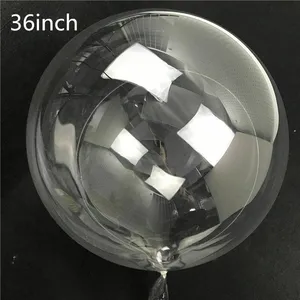 Durable Clear Transparent Helium Latex Big Large 36 Inch 90cm Giant Printed Custom Design Globo Ballon Balloon With Logo Print thumbnail-2