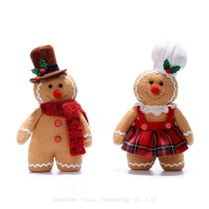 European-American Gingerbread Decor - Wholesale Stuffed Dolls for Christmas Retail & Party Supplies thumbnail-3