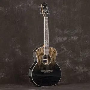 36inch Otis Guitar Instrument Colorful Guitar AM-Black Mini Guitar Travel Acoustic Guitar Wholesaler thumbnail-2