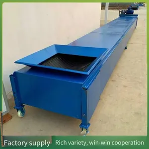 Coal Powder Loading Belt Conveyor, Small Express Sorting Conveyor, Grain Packaging Loading Belt Conveyor thumbnail-2