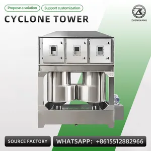 Industrial Cyclone Tower Waste Gas Treatment Equipment PP Cyclone Spray Tower for Printing and Painting thumbnail-3