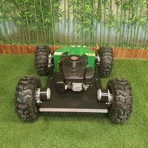 Remotely Controlled Wheel Weed Mower China Manufacturer, Factory Direct Sales Telecontrol Mower thumbnail-3