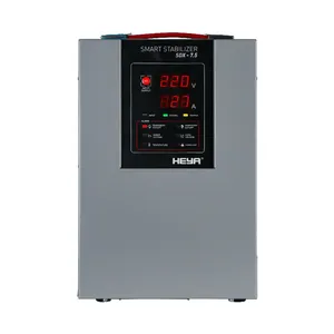SVC Servo 7500VA 8KVA Digital Voltage Stabilizer With LCD Display thumbnail-1