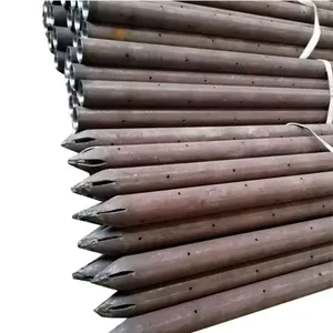 Fast Delivery Carbon Steel Grouting Pipe 25mm-100mm Diameter for Marine Projects thumbnail-1