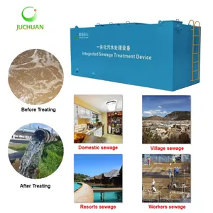 Mobile PLC Automatic Wastewater Treatment System (Equipped With Pumps and Motors) thumbnail-3