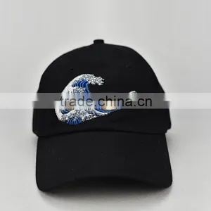 Custom Flat Embroidery Logo Baseball Cap thumbnail-3