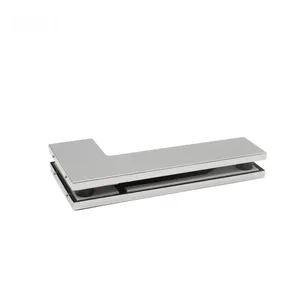 Lockable Stainless Steel Patch Fitting for Glass Doors thumbnail-2