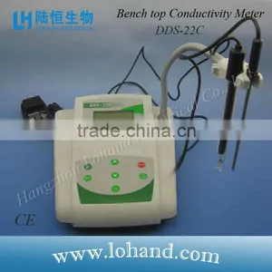 Bench Top Digital Water Meter Conductivity Tester With BNC Conductivity Sensor thumbnail-1