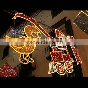 PVC & Light Rope Plane for Christmas Outdoor Decoration thumbnail-1
