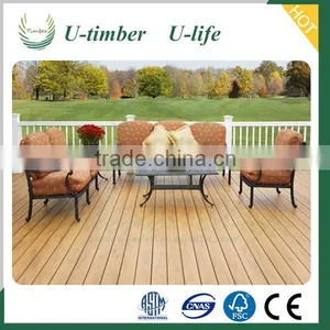 New Material WPC Wood Plastic Composite Floor Terrace thumbnail-1