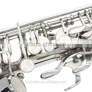 Alto Mini Saxophone Spare Parts Silver Color Saxophone thumbnail-2