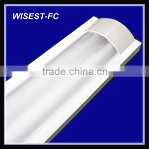 Hot Sale T8 Double Tube 2x36w Fluorescent Light Fittings With pc Cover thumbnail-1